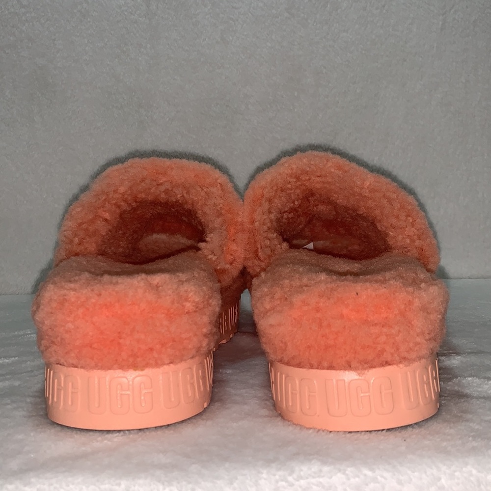 UGG FLUFFITA SLIDE BEVERLY PINK women’s size 9 - Picture 6 of 9